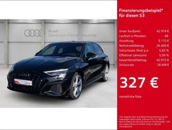 Schwarz Gebraucht 2024 Audi S3 Ambiente Limousine | 42.974 € (Fairer Preis)