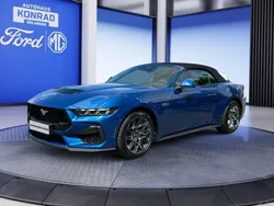 Blau Neu 2025 Ford Mustang GT Convertible Cabrio | 60.380 € (Fairer Preis)