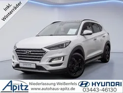 Weiss / polar white Gebraucht 2019 Hyundai Tucson Premium SUV | 21.990 € (Teuer)