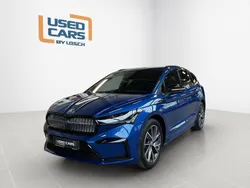 Blau Gebraucht 2023 Skoda Enyaq iV SportLine SUV | 43.990 € (Teuer)