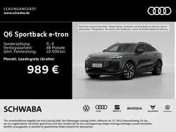 Grau Neu 2025 Audi Q6 Sportback e-tron Sport SUV | 106.540 €