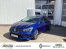 Stahlblau Gebraucht 2021 Renault Mégane IV Intens Limousine | 15.490 € (Fairer Preis)