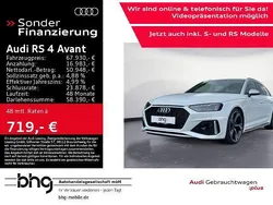 Weiß Gebraucht 2022 Audi RS4 Advanced Kombi | 67.930 € (Superpreis)