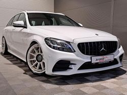 Weiß Gebraucht 2019 Mercedes C220 AMG line Limousine | 25.970 € (Fairer Preis)