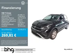 Schwarz Gebraucht 2024 VW T-Cross IQ Drive SUV | 25.430 € (Fairer Preis)
