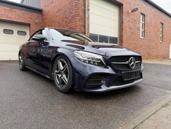 Blau Gebraucht 2018 Mercedes C300 AMG line Cabrio | 28.700 € (Fairer Preis)