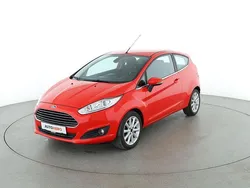 Rot Gebraucht 2015 Ford Fiesta Titanium Kleinwagen | 7.940 € (Etwas zu teuer)