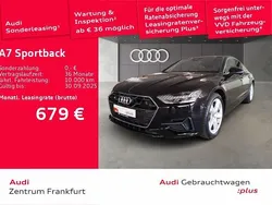 Mythosschwarz metallic Gebraucht 2024 Audi A7 Sportback Ambiente Kleinwagen | 62.370 € (Superpreis)