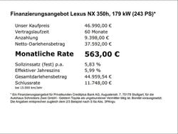 Grau Gebraucht 2024 Lexus NX350h Executive Line SUV | 46.990 € (Fairer Preis)