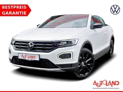 Weiß Gebraucht 2021 VW T-Roc Cabriolet Style Cabrio | 27.950 € (Fairer Preis)