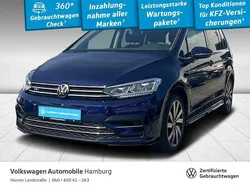H7 atlantik blue metallic (metallic) Gebraucht 2023 VW Touran Highline Van / Kleinbus | 33.550 € (Fairer Preis)