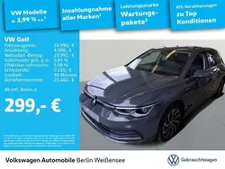 Grau Gebraucht 2021 VW Golf VIII Style Limousine | 24.990 € (Fairer Preis)