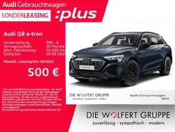 Plasmablau metallic Gebraucht 2024 Audi Q8 e-tron S-Line SUV | 63.825 € (Guter Preis)