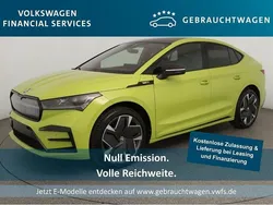 Grün Gebraucht 2023 Skoda Enyaq iV RS SUV | 40.039 € (Fairer Preis)