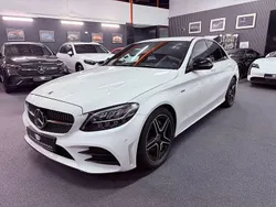 Weiß Gebraucht 2021 Mercedes C200 AMG Limousine | 28.890 € (Superpreis)