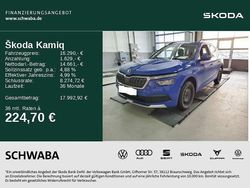 Blau Gebraucht 2022 Skoda Kamiq Ambition SUV | 16.290 € (Guter Preis)