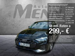 Schwarz Neu 2025 Audi A3 Sportback S-Line Limousine | 37.380 € (Guter Preis)