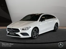 Weiß Gebraucht 2021 Mercedes CLA250 Shooting Brake Kombi | 29.890 € (Fairer Preis)