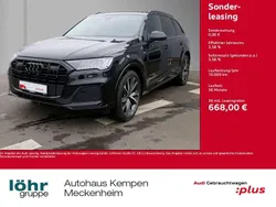 Mythosschwarz metallic Gebraucht 2023 Audi Q7 S-Line SUV | 67.880 € (Superpreis)