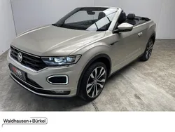 Ivory silver (metallic) Gebraucht 2020 VW T-Roc Cabriolet R-line Cabrio | 30.500 € (Teuer)