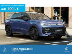 Celestial blue metallic schwar Gebraucht 2025 VW T-Roc R-line SUV | 39.995 € (Teuer)