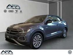 Schwarz Gebraucht 2025 VW T-Roc Cabriolet Goal Cabrio | 36.915 € (Superpreis)