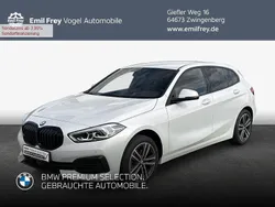 Weiß Gebraucht 2021 BMW 118 Advantage Kleinwagen | 16.990 € (Superpreis)