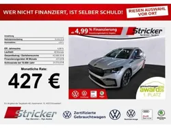 Brillantsilber metallic (metallic) Gebraucht 2022 Skoda Enyaq iV SUV | 35.948 € (Superpreis)