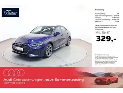 Blau Gebraucht 2024 Audi A3 S-Line Limousine | 34.440 € (Fairer Preis)