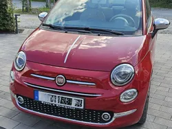 Rot Gebraucht 2016 Fiat 500C Lounge Cabrio | 8.200 € (Fairer Preis)