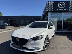 Weiß Gebraucht 2023 Mazda 6 Exclusive-Line Limousine | 28.490 € (Fairer Preis)