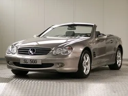 Silber Gebraucht 2004 Mercedes SL500 Cabrio | 26.950 € (Etwas zu teuer)
