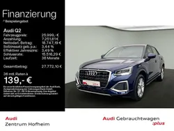Navarrablau metallic Gebraucht 2024 Audi Q2 Advanced Plus SUV | 25.999 € (Fairer Preis)