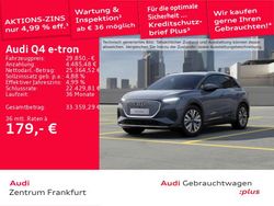 Kieselgrau/kieselgrau Gebraucht 2022 Audi Q4 e-tron Advanced SUV | 29.850 € (Fairer Preis)
