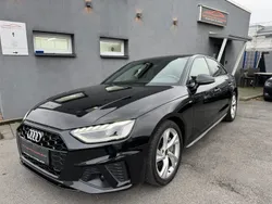 Mythosschwarz metallic Gebraucht 2022 Audi A4 S-Line Limousine | 30.990 € (Guter Preis)
