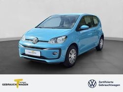 Blau Gebraucht 2022 VW up! move up! Kleinwagen | 9.940 € (Guter Preis)