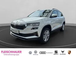 Moonweiss metallic Gebraucht 2024 Skoda Karoq Selection SUV | 28.880 € (Guter Preis)