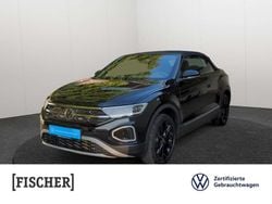 Schwarz Gebraucht 2024 VW T-Roc Cabriolet Style Cabrio | 32.440 € (Guter Preis)