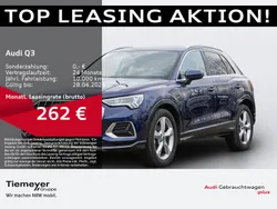 Navarrablau metallic Gebraucht 2024 Audi Q3 Advanced Plus SUV | 40.280 € (Fairer Preis)