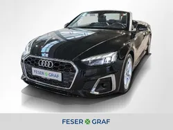 Mythosschwarz metallic verd... Gebraucht 2023 Audi A5 Cabriolet S-Line Cabrio | 41.740 € (Guter Preis)