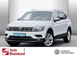 Weiss Gebraucht 2021 VW Tiguan Allspace Highline SUV | 30.847 € (Fairer Preis)