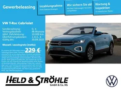 Teal blue Neu 2025 VW T-Roc Cabriolet Style Cabrio | 29.999 € (Superpreis)
