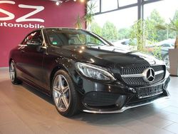 Schwarz Gebraucht 2017 Mercedes C180 AMG line Cabrio | 24.500 € (Fairer Preis)