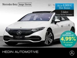 Designo diamantweiß bright Gebraucht 2022 Mercedes EQS450+ Limousine | 54.998 €