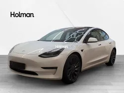 Weiß Gebraucht 2021 Tesla Model 3 Performance Limousine | 26.406 € (Guter Preis)
