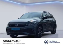 Platinum grey metallic Neu 2025 VW Tiguan Allspace R-line SUV | 50.890 € (Etwas zu teuer)