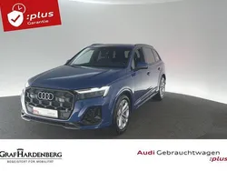 Ascariblau metallic Gebraucht 2024 Audi Q7 S-Line SUV | 72.960 € (Superpreis)