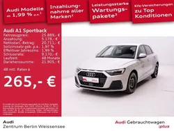 Tausilber metallic Gebraucht 2024 Audi A1 Sportback Advanced Plus Kleinwagen | 25.420 € (Fairer Preis)