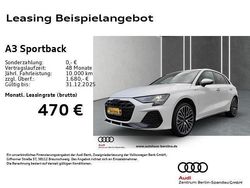 Weiß Neu 2025 Audi A3 Sportback S-Line Kleinwagen | 38.444 € (Fairer Preis)