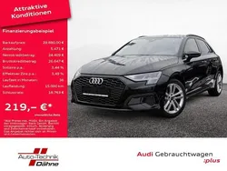 Mythosschwarz metallic Gebraucht 2024 Audi A3 Advanced Plus | 29.880 € (Fairer Preis)